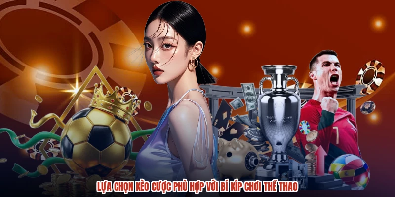 Lựa chọn kèo cược phù hợp với bí kíp chơi thể thao